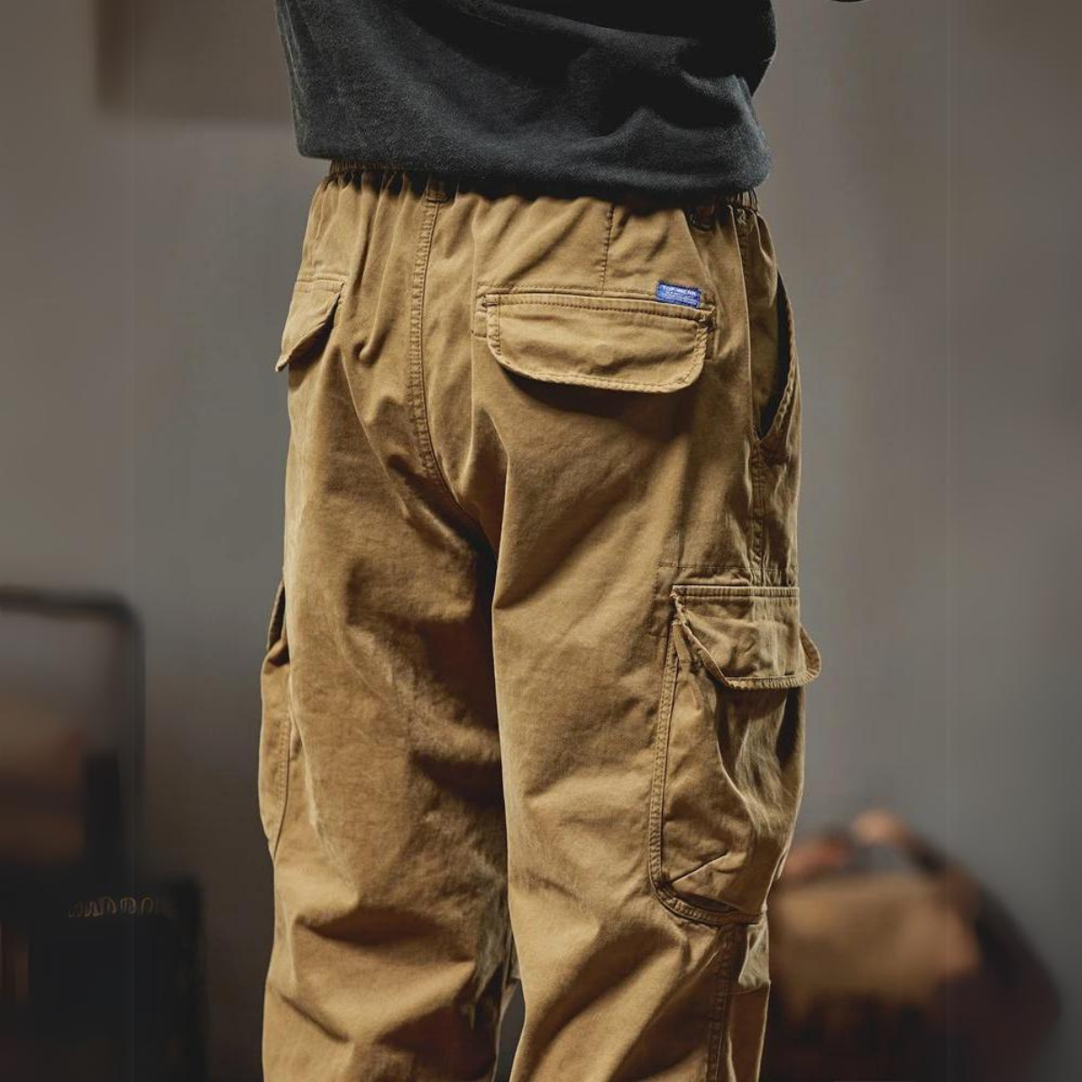 Pantalon Cargo Casual Rétro