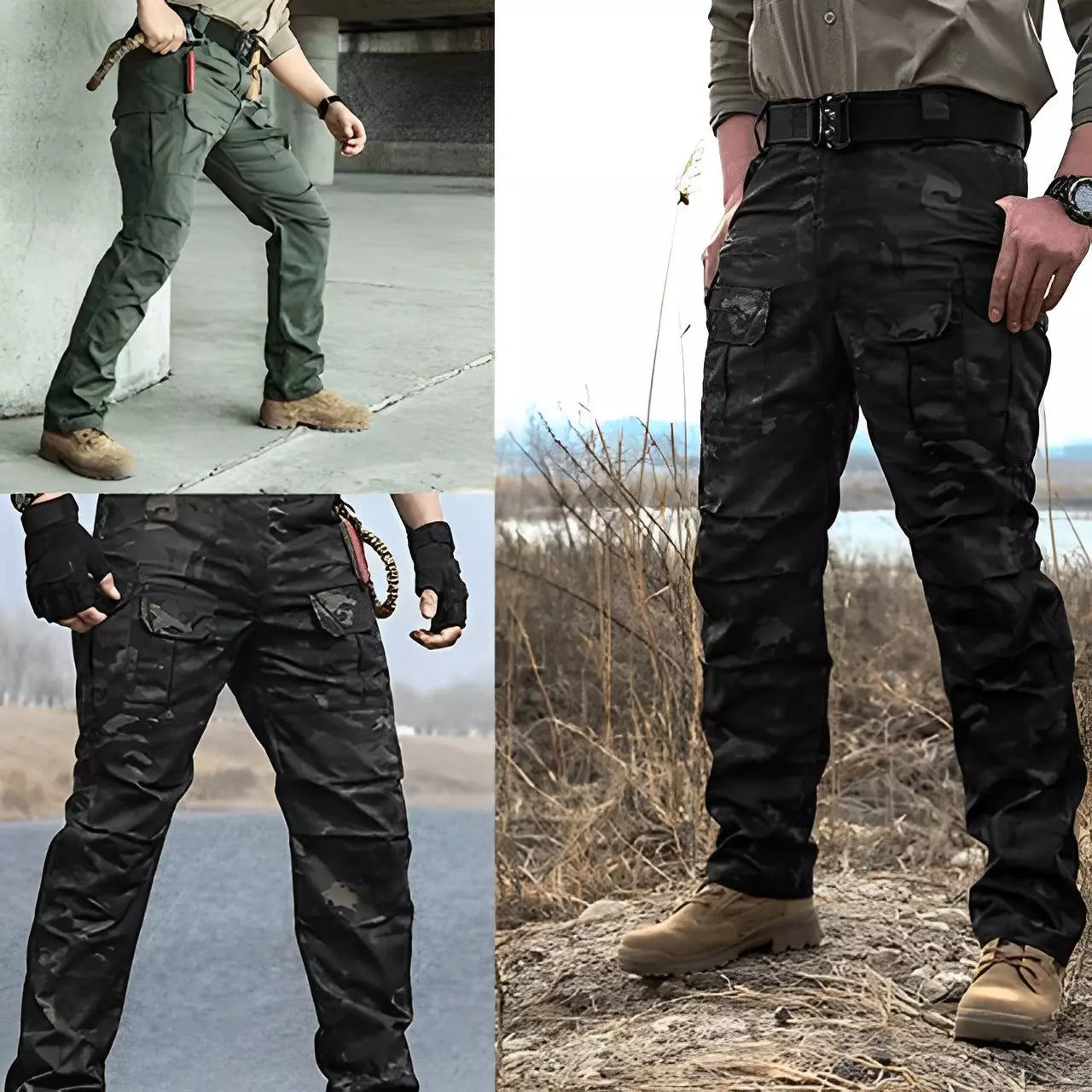 Pantalon Tactique Militaire Imperméable avec Ceinture - ACHEZ 1 ET RECEVEZ 2