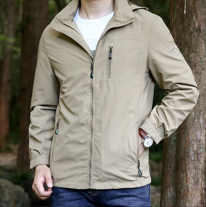 Veste Imperméable Masculine Dry