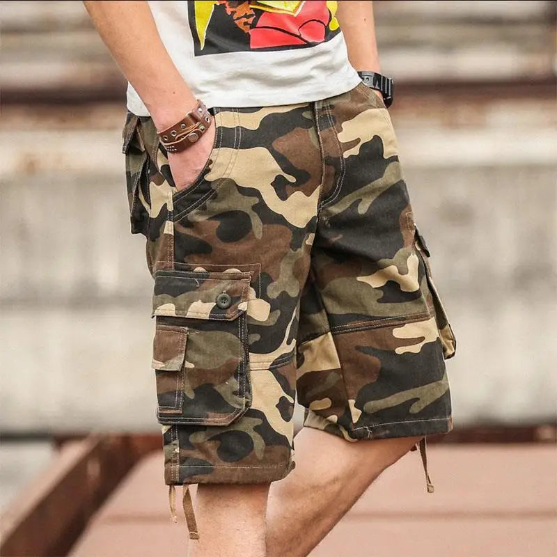 Short Camouflage Vintage